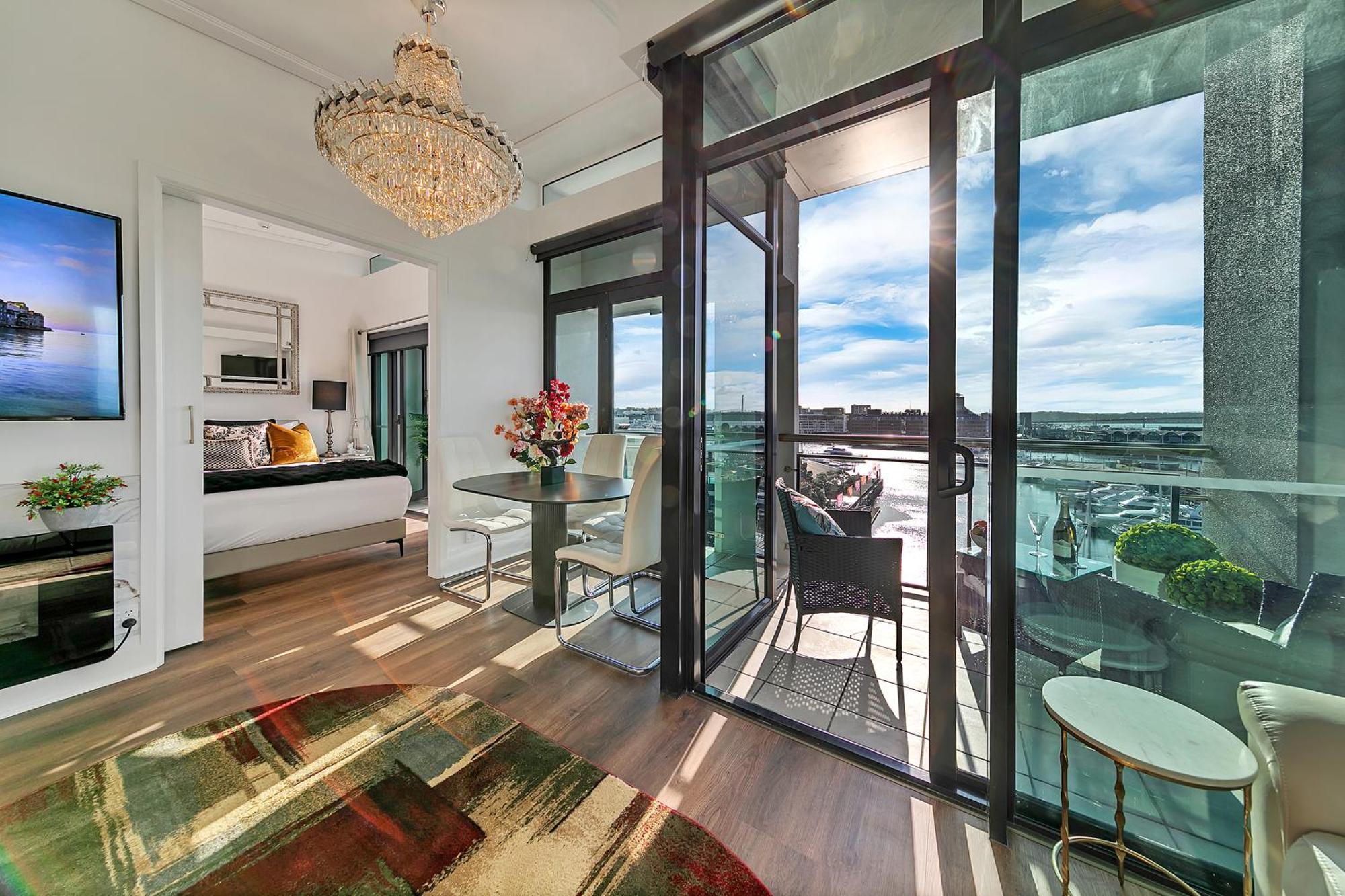 オークランドPenthouse Crownアパートメント エクステリア 写真