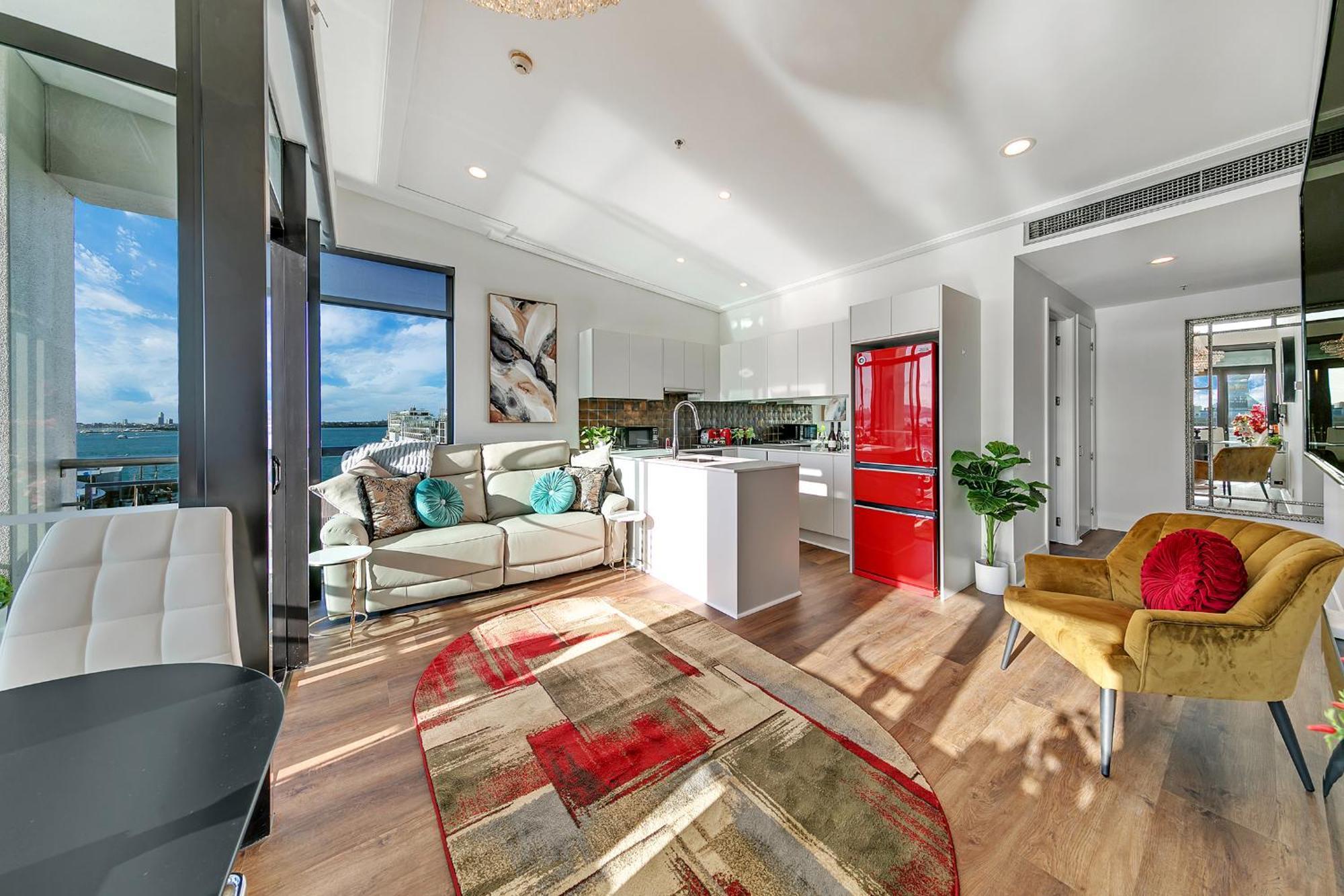 オークランドPenthouse Crownアパートメント エクステリア 写真